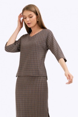 Блуза Е0384Л - Магазин женской одежды "Гардероб Анны" г.Екатеринбург