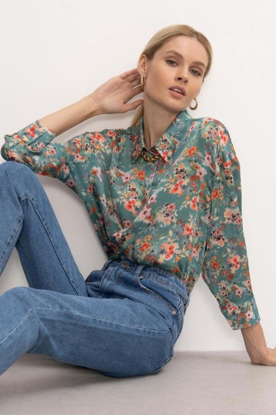 Блуза Е0732Л - Магазин женской одежды "Гардероб Анны" г.Екатеринбург